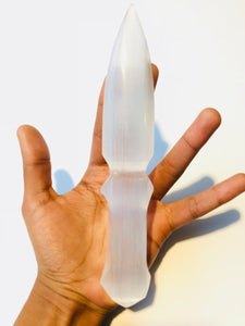 Small Selenite crystalsword