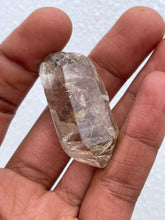 Load image into Gallery viewer, Golden Rutile Smoky Quartz crystal point