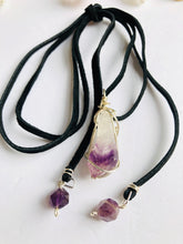 Load image into Gallery viewer, Amethyst Wrap Necklace