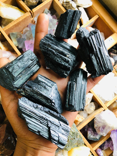 Grade AAA Raw Black Tourmaline
