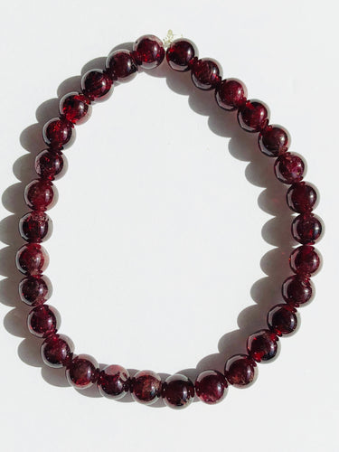Garnet Gemstone Bracelet