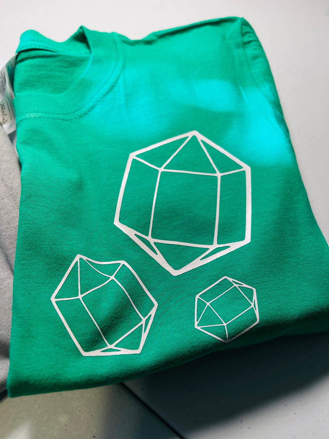 Green & White “Crystal edition” AOTO shirt