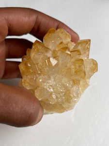 Citrine “flower blossom” cluster